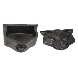 Sacred Cat Trinket Box Black