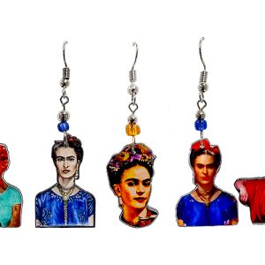 Acrylic Frida Inspired Earrings