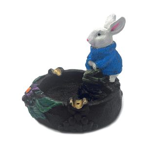 Perched Rabbit Ashtray