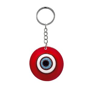 Acrylic Evil Eye Keychain