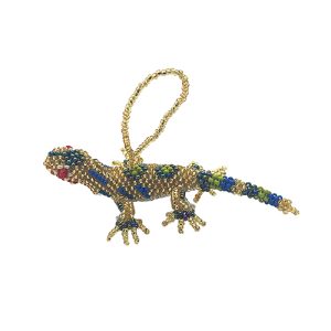 Handmade Lizard Ornament