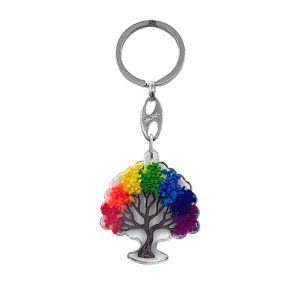 Acrylic Tree Of Life Keychains