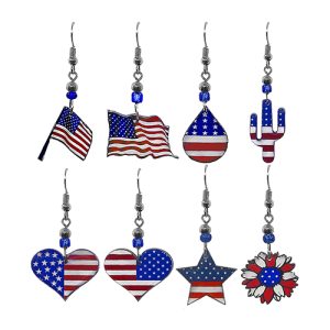 Custom Flag Earrings