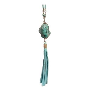 Agate Stone With Tassel