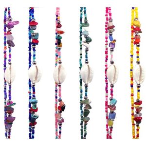 Beaded Shell Anklets