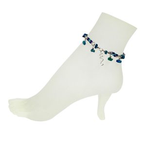 Canutillo Crystal Anklet