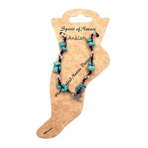Colorful Chip Stone Anklet
