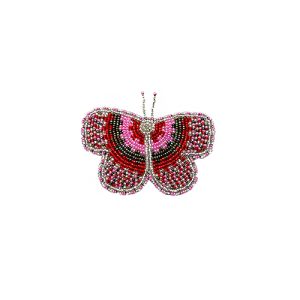 Multicolored Butterfly Clip