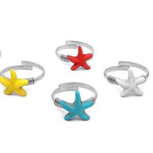 Starfish Adjustable Ring (Peru)